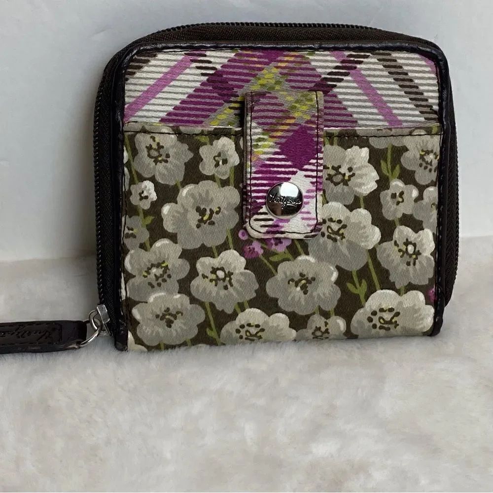 Thirty One Floral Zip Around Wallet